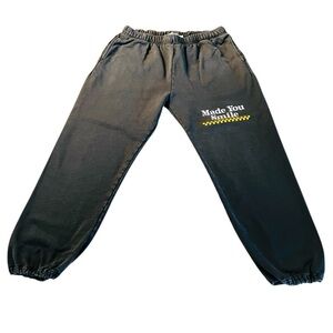 MAYFAIR GROUP MEN’S BLACK SWEATPANTS JOGGERS SIZE L/XL